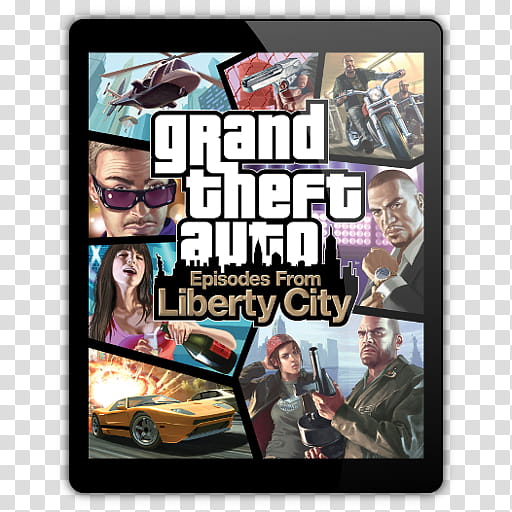 Grand Theft Auto IV Episodes From Liberty City, gta__episodes_from_liberty_city icon transparent background PNG clipart