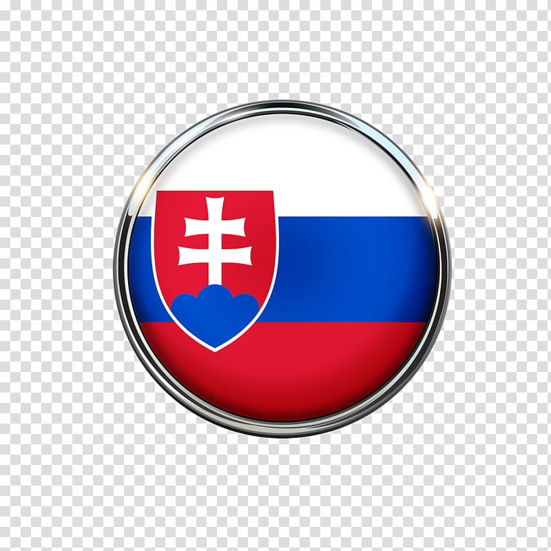 Flag, Slovakia, Flag Of Slovakia, Sticker, Label, Logo, Emblem transparent background PNG clipart