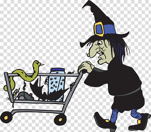 Supermarket, Shopping, Witchcraft, Shopping Cart, Cartoon, Recreation transparent background PNG clipart