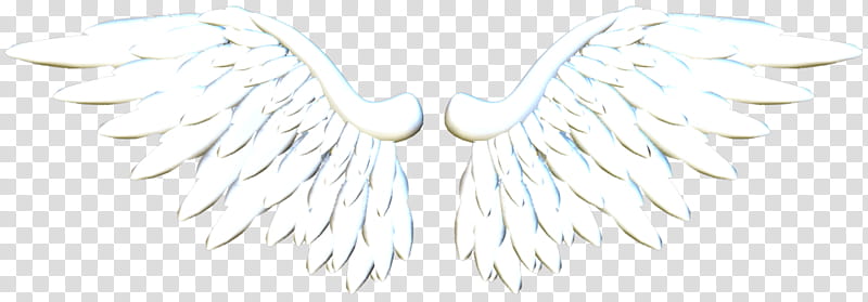 PART Material, white wings transparent background PNG clipart