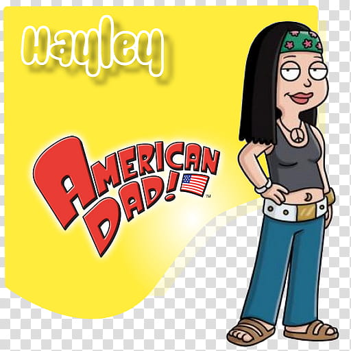 American Dad Set , Hayley transparent background PNG clipart