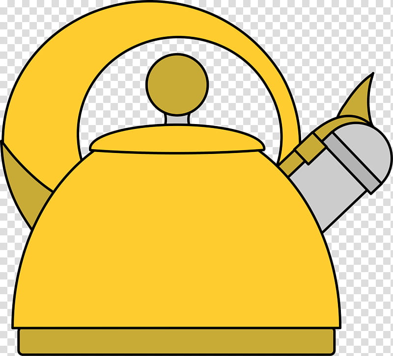 kettle yellow small appliance transparent background PNG clipart