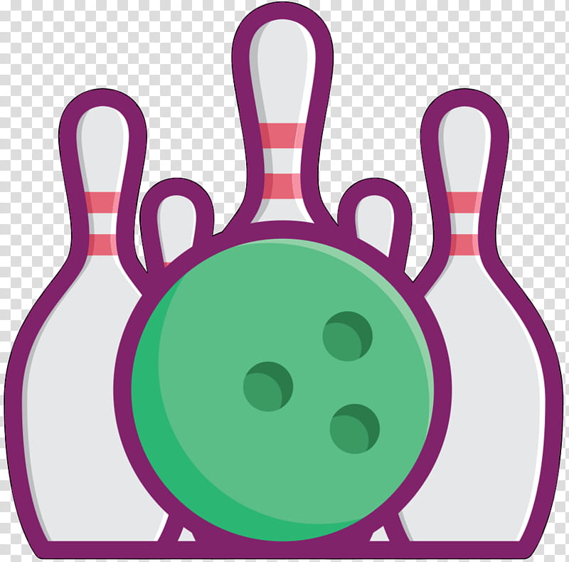 Pink, Purple, Line, Bowling, Bowling Equipment, Violet, Ball, Magenta transparent background PNG clipart