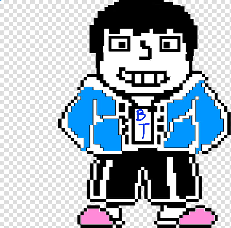 Gold sans im pixel art