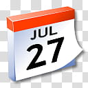 WinXP ICal, black and white July  calendar icon transparent background PNG clipart