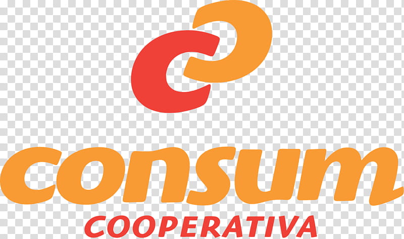 Supermarket, Logo, Consum S Coop V, Cooperative, Gros Mercat, Text, Orange, Line transparent background PNG clipart