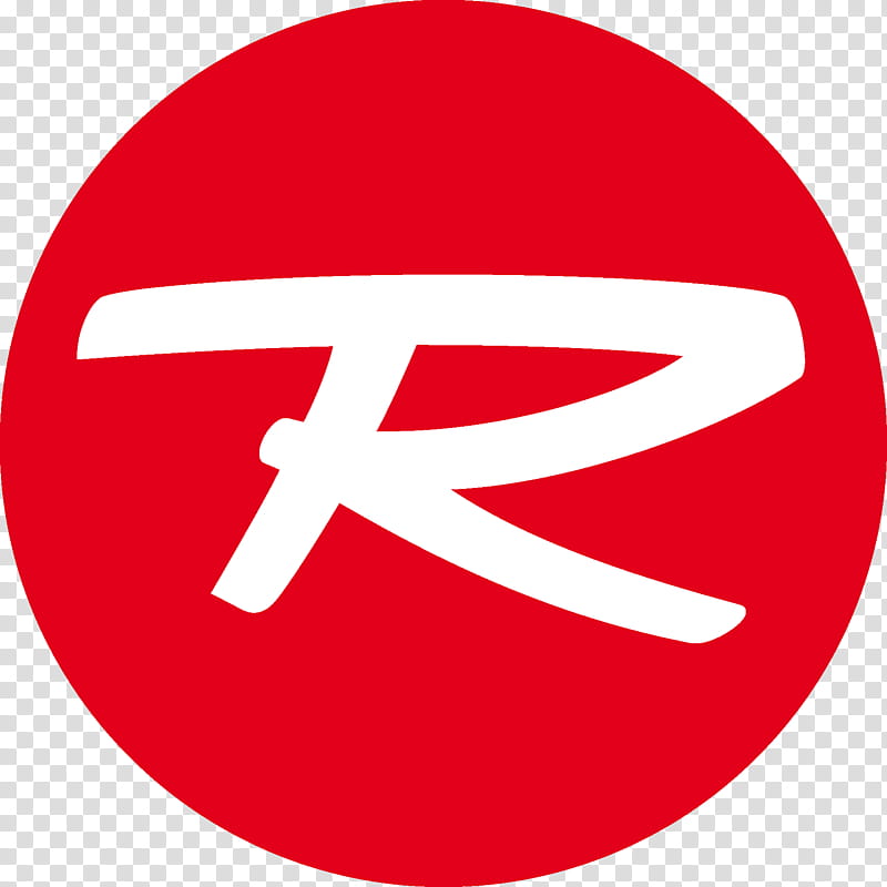 Circle, Logo, Line, Skis Rossignol, Red, Symbol transparent background PNG clipart
