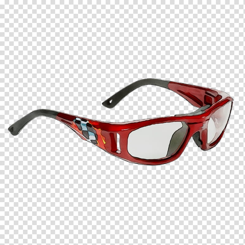 Glasses, Goggles, Sunglasses, Plastic, Eyewear, Personal Protective Equipment, Red, Material transparent background PNG clipart