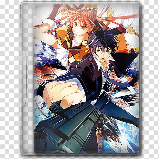 Anime  Spring Season Icon , Black Bullet, v transparent background PNG clipart