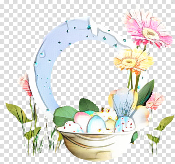 Easter Egg, Floral Design, Easter
, Postcredits Scene, Cartoon, Creative Work, Gratis, Eggshell transparent background PNG clipart