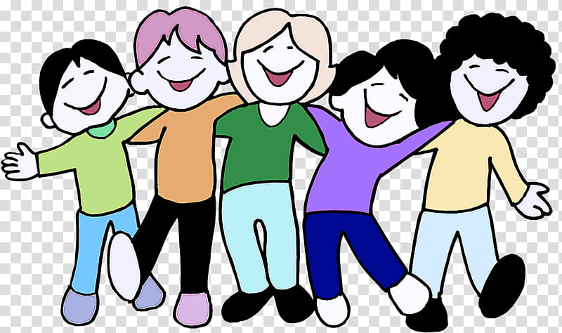 social group people cartoon youth community, Friendship, Interaction, Fun transparent background PNG clipart