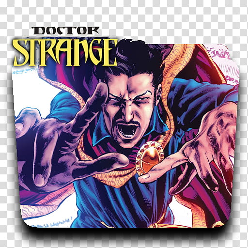 Marvel Now Icon v, Doctor Strange transparent background PNG clipart