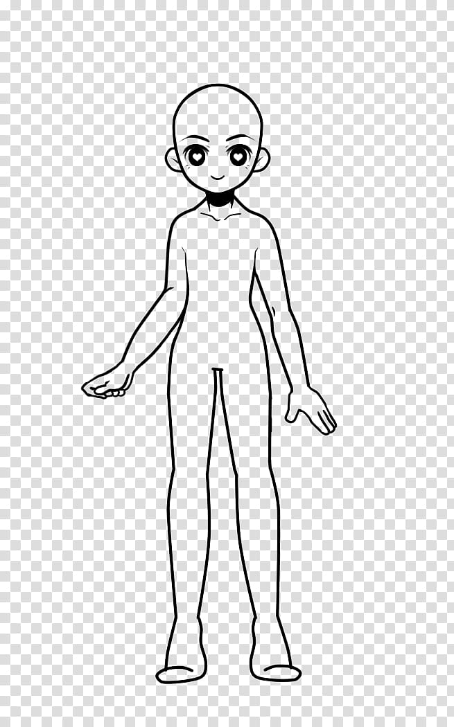 Standing Anime Boy Drawing Base How to draw anime boy in side view