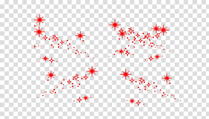 watchers, red sparkle decor transparent background PNG clipart