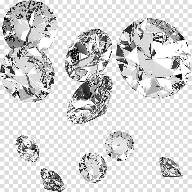 Diamonds Gems, clear gemstone lot transparent background PNG clipart