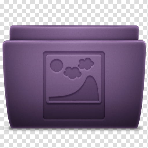 Classic , purple music files folder transparent background PNG clipart
