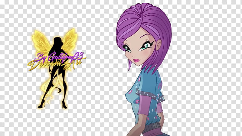 World of Winx Tecna Couture transparent background PNG clipart