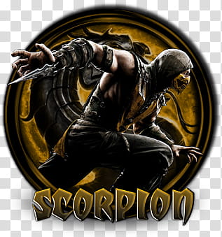 Scorpion MKX, Mortal Kombat Scorpion illustration transparent background PNG clipart