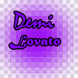 Text Demi Lovato, Demi Lovato transparent background PNG clipart