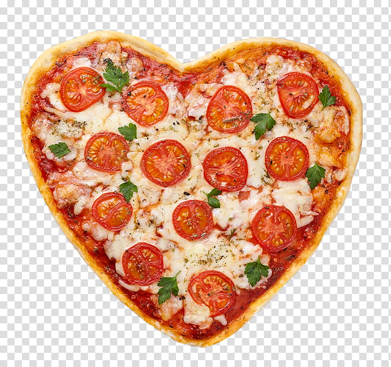 Junk Food, Pizza, PIZZA MARGHERITA, Mozzarella, Vegetarian Cuisine, Tomato, Valentines Day, Pepperoni transparent background PNG clipart