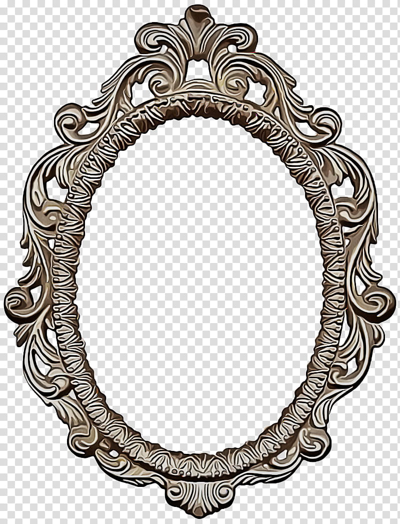 Frames Mirror Cuadro Design PicMix, Frames, Mirror Frame, 2019, Oval, Metal, Ornament, Interior Design transparent background PNG clipart