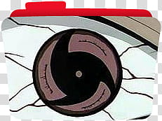 Naruto Folder Icons, Mangekyo, Sharingan eye transparent background PNG clipart