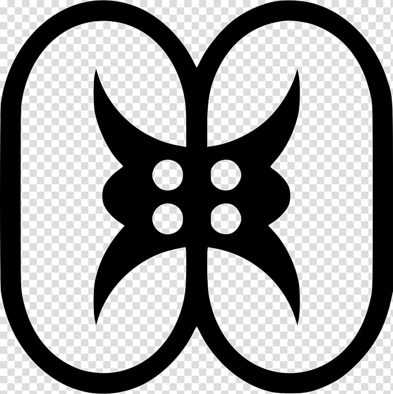 Symbol Symbol, Adinkra Symbols, Line Art, Emblem, Blackandwhite transparent background PNG clipart