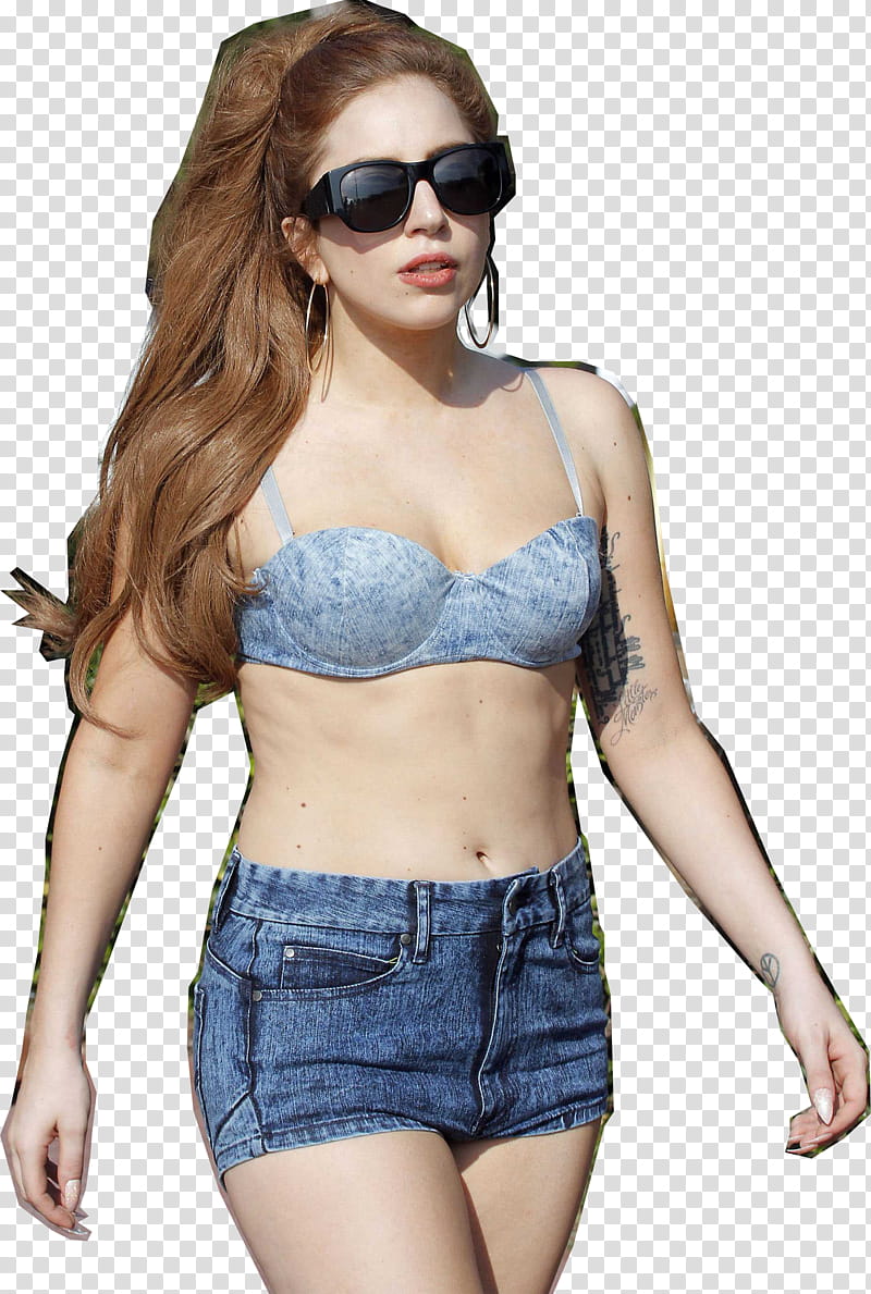 Lady Gaga en Francia transparent background PNG clipart