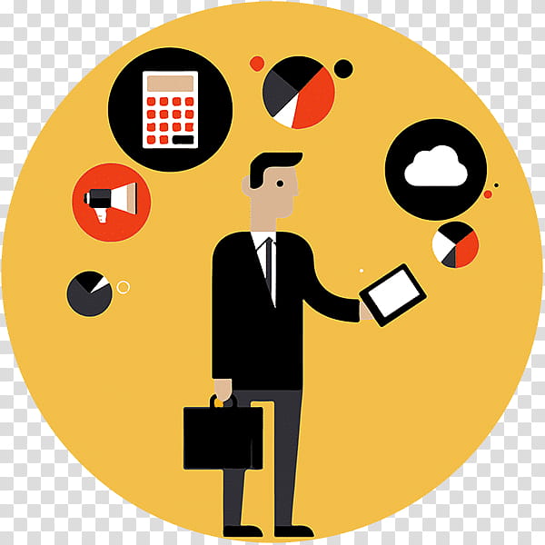 Digital Marketing, Company Secretary, Business, Corporation, Web Design, Management, Customer, Yellow transparent background PNG clipart