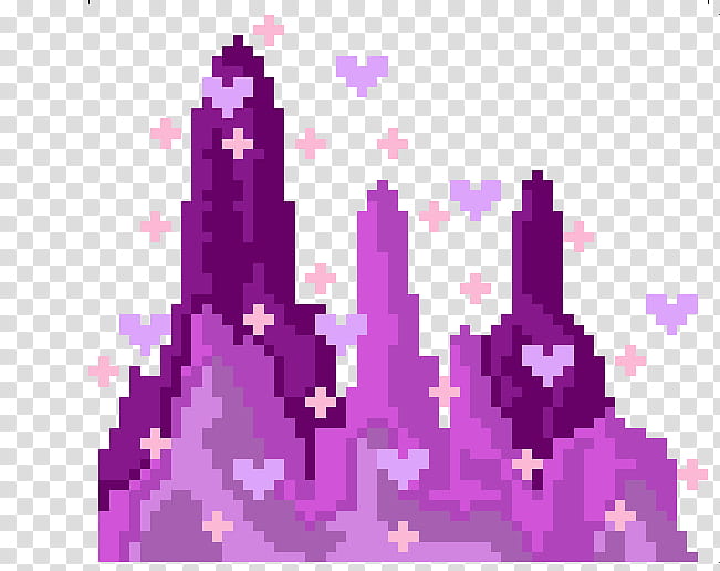 Watch, purple castle transparent background PNG clipart