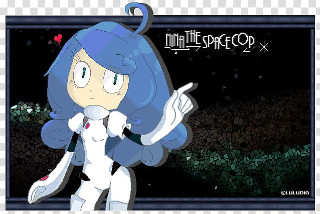 Uphold The Law!, Nina The Space Cop transparent background PNG clipart