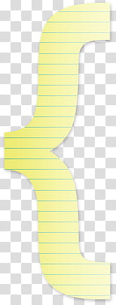 Parenthesis brushes, blue line yellow paper transparent background PNG clipart