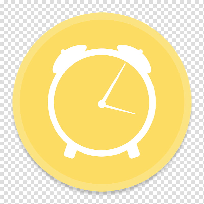 Button UI Microsoft Office Apps, white alarm clock logo transparent background PNG clipart