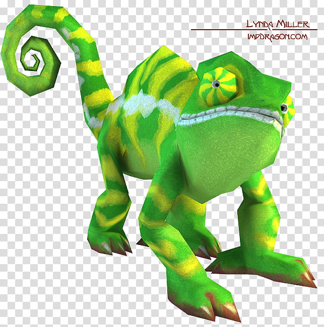 D Chameleon, green chameleon illustration with text overlay transparent background PNG clipart