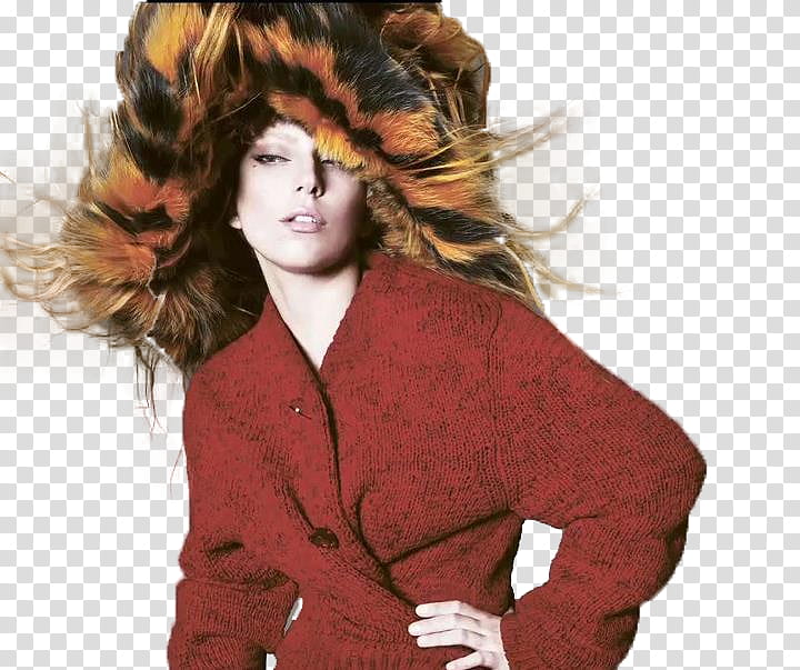 Lady Gaga VOGUE transparent background PNG clipart