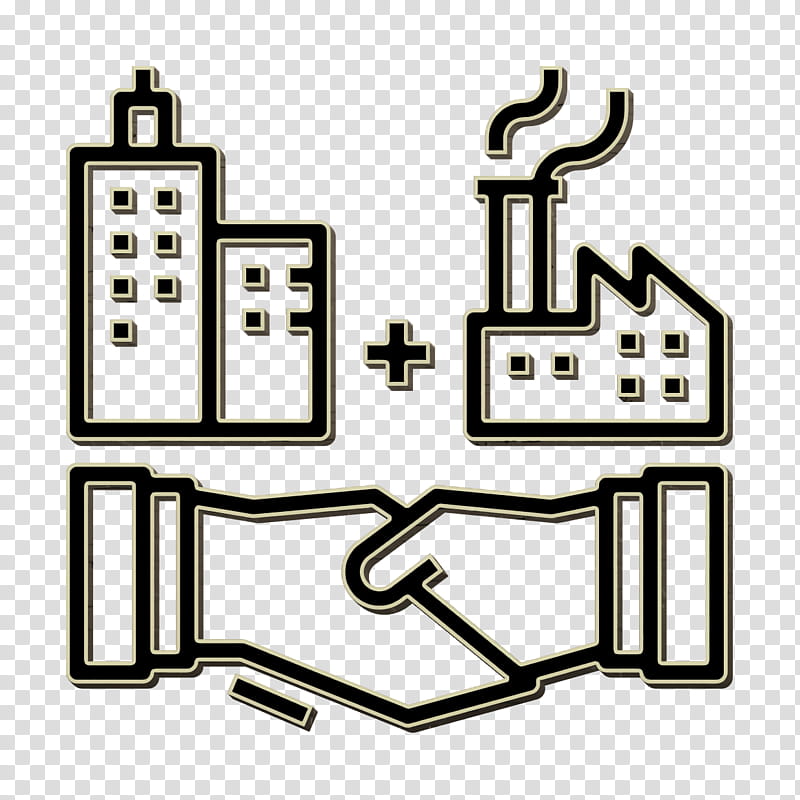 Outsourcing icon Agreement icon Business Management icon, Line, Diagram, Coloring Book, Computer Monitor Accessory transparent background PNG clipart