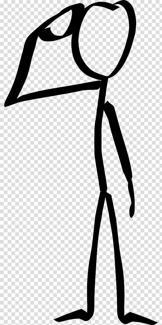 Stick Figure Line, Thought, Animation, Drawing, Pivot Animator, Line Art, Blackandwhite transparent background PNG clipart