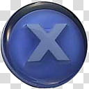 Xbox  Icons, X-Button, blue and white X button transparent background PNG clipart