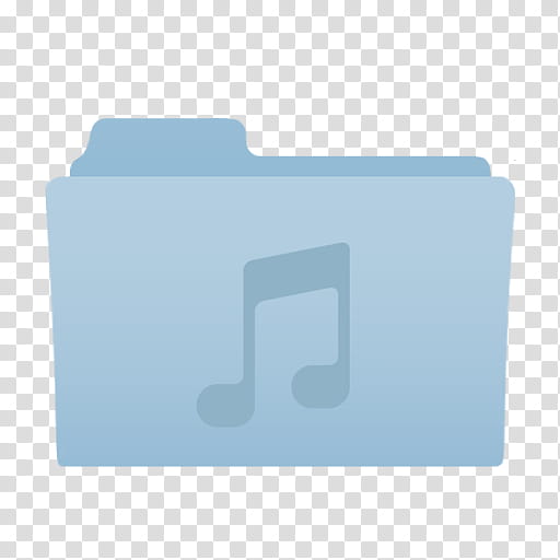OS X Mavericks icons, Folder Music transparent background PNG clipart