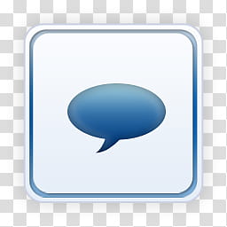 Light Icons, bubble, blue speech bubble icon transparent background PNG clipart