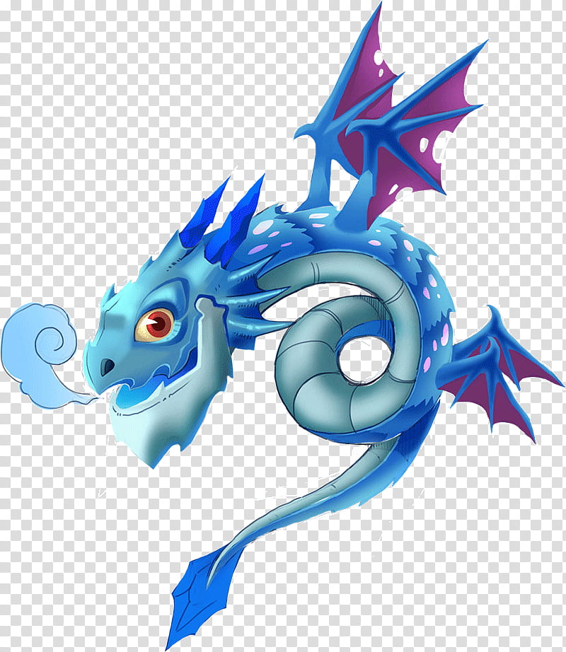 Dragon, Fish, Biology, Microsoft Azure, Electric Blue transparent background PNG clipart