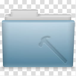 Similiar Folders, blue hammer folder transparent background PNG clipart