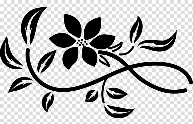 Spring Flowers , black floral transparent background PNG clipart