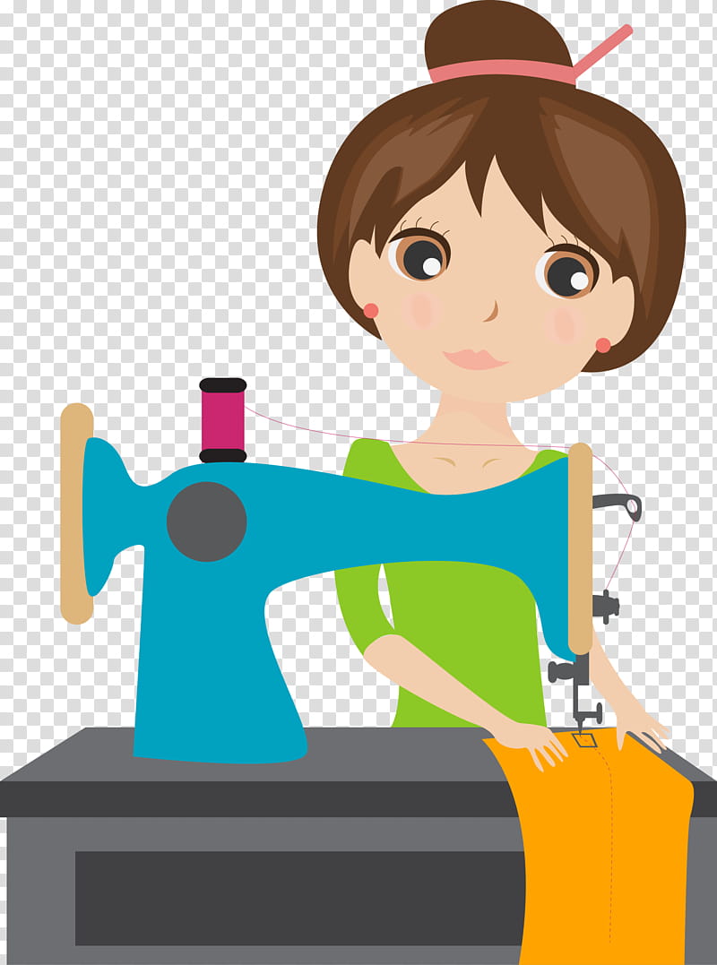 Boy, Sewing, Dressmaker, Seamstress, Clothing, Knitting, Sewing Machines, Drawing transparent background PNG clipart