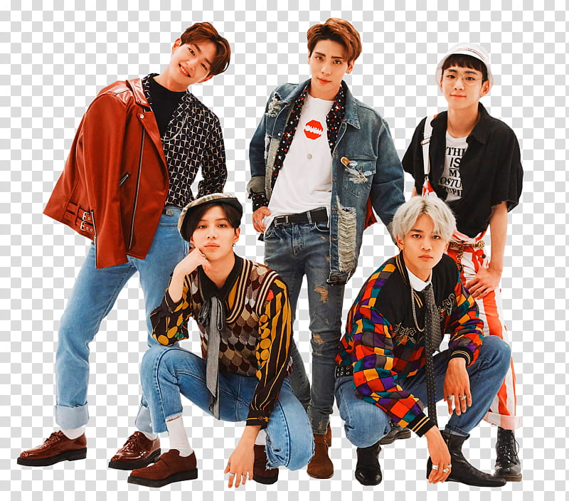 SHINee , male Kpop group transparent background PNG clipart