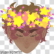 Star Boy Pixel Version [+SPEEDPAINT] transparent background PNG clipart
