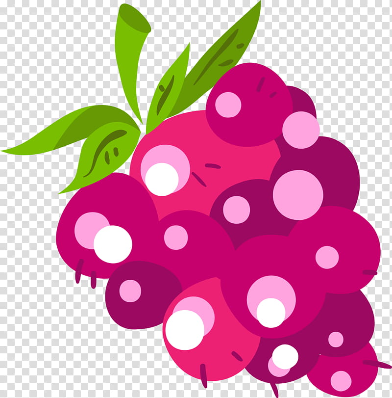 Pink Flower, Grape, Cartoon, Raspberry, Fruit, Food, Magenta, Leaf transparent background PNG clipart