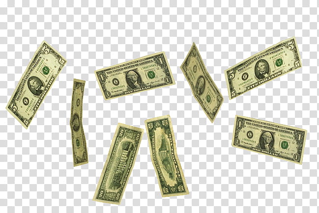 US dollar banknote transparent background PNG clipart