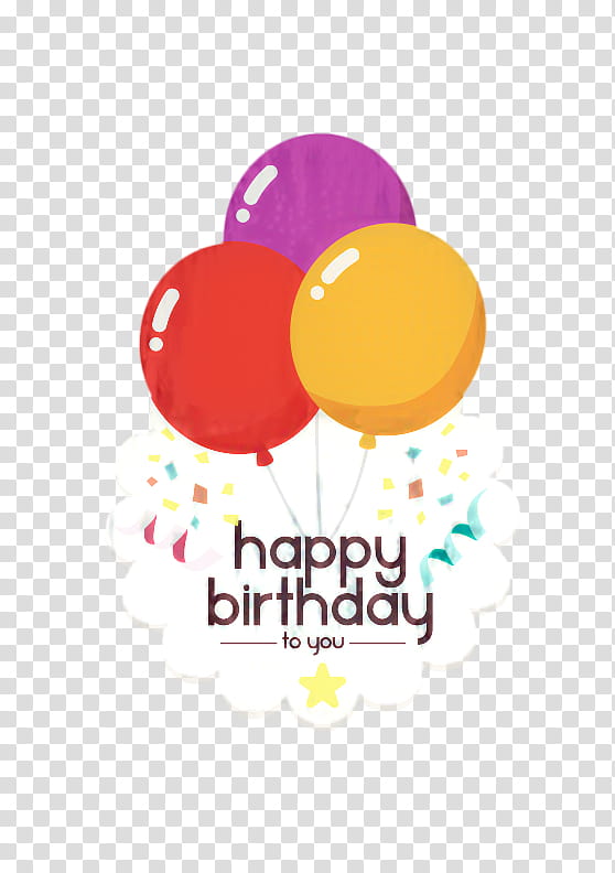 Happy Birthday Poster, Birthday
, Balloon, Happy Birthday
, Logo, Birthday Cake, Text, Yellow transparent background PNG clipart