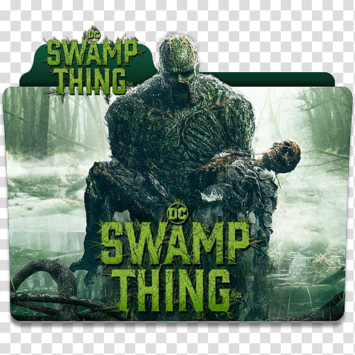 Swamp Thing Folder Icon ( + ICO), Swamp Thing transparent background PNG clipart